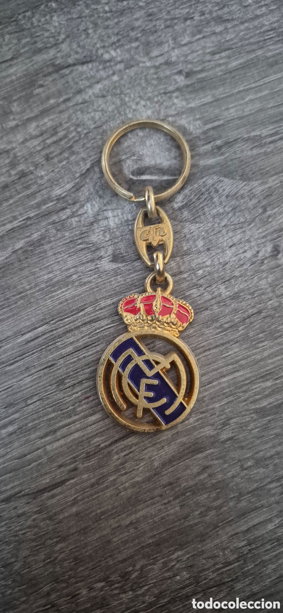 Coleccionismo de llaveros: LLAVERO REAL MADRID A&Ntilde;OS 80-90