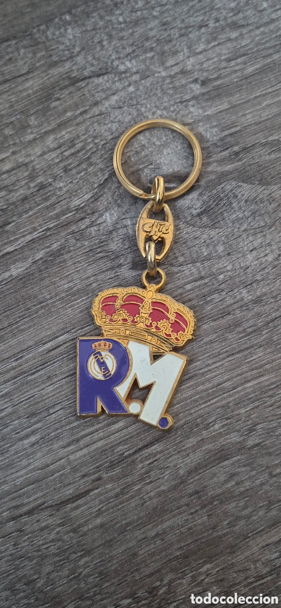 Coleccionismo de llaveros: LLAVERO REAL MADRID A&Ntilde;OS 80-90