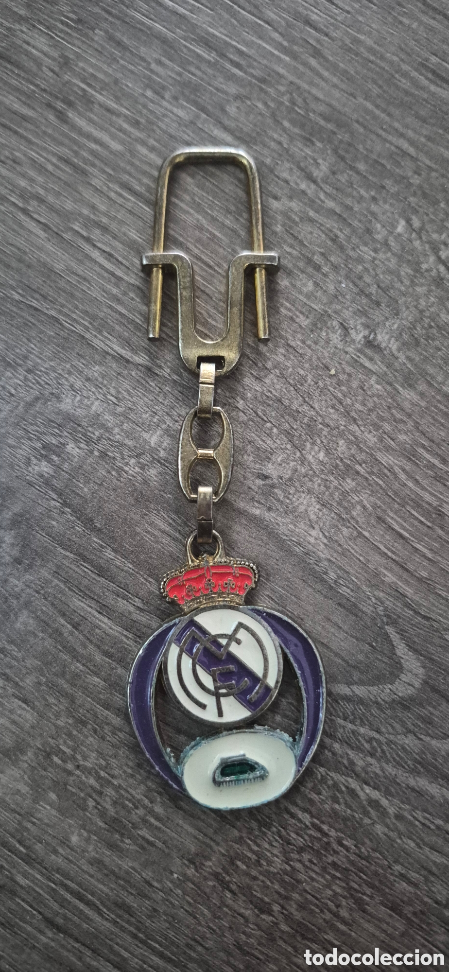 Coleccionismo de llaveros: LLAVERO REAL MADRID A&Ntilde;OS 80-90