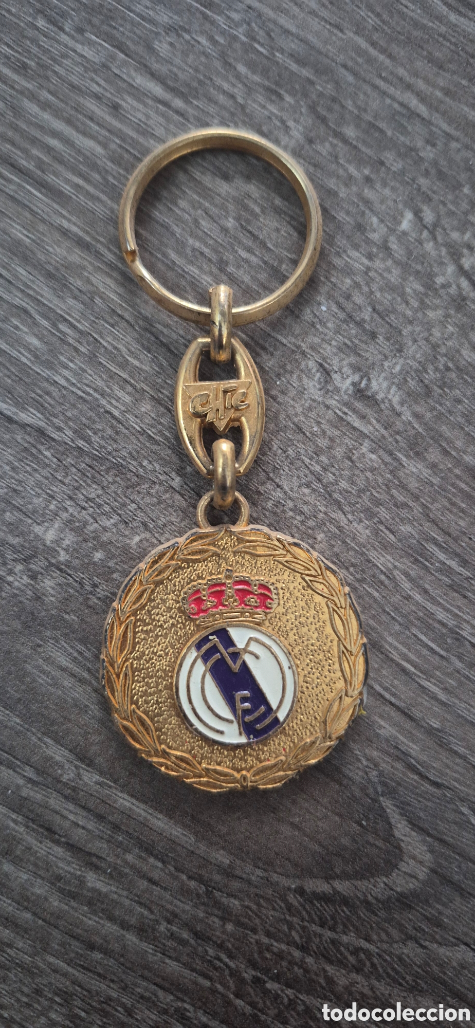 Coleccionismo de llaveros: LLAVERO REAL MADRID A&Ntilde;OS 80-90