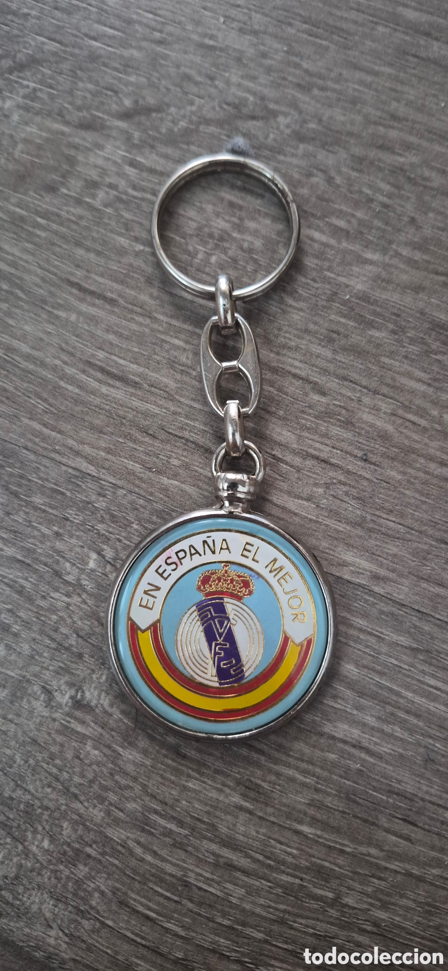 Coleccionismo de llaveros: LLAVERO REAL MADRID A&Ntilde;OS 80-90