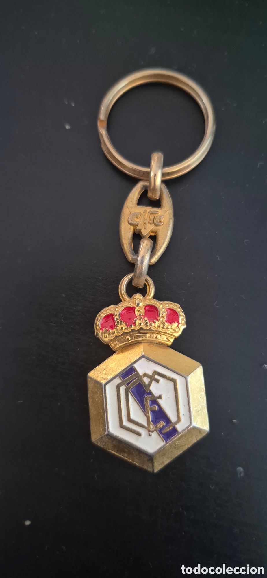Sammlung von Schl&uuml;sselanh&auml;ngern: LLAVERO REAL MADRID A&Ntilde;OS 80-90