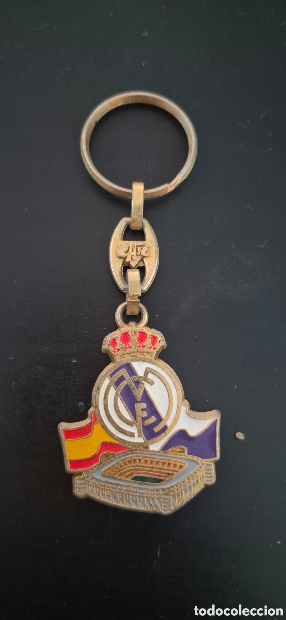Coleccionismo de llaveros: LLAVERO REAL MADRID A&Ntilde;OS 80-90