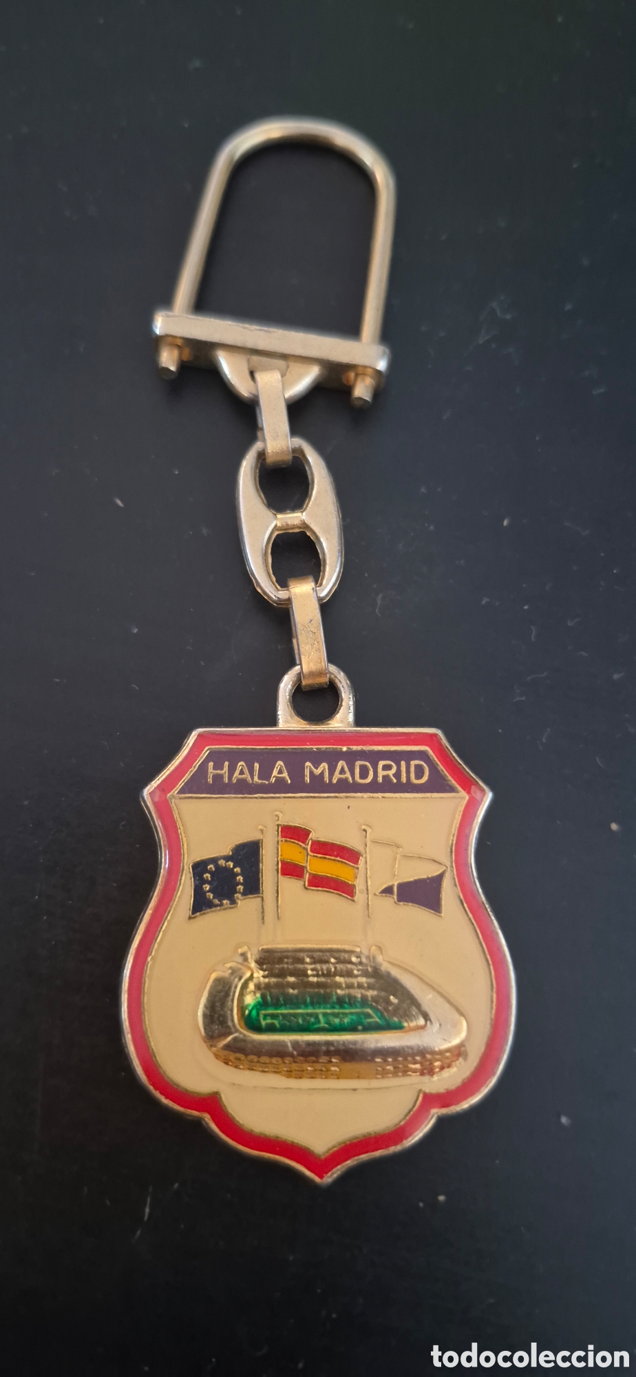 Coleccionismo de llaveros: LLAVERO REAL MADRID A&Ntilde;OS 80-90