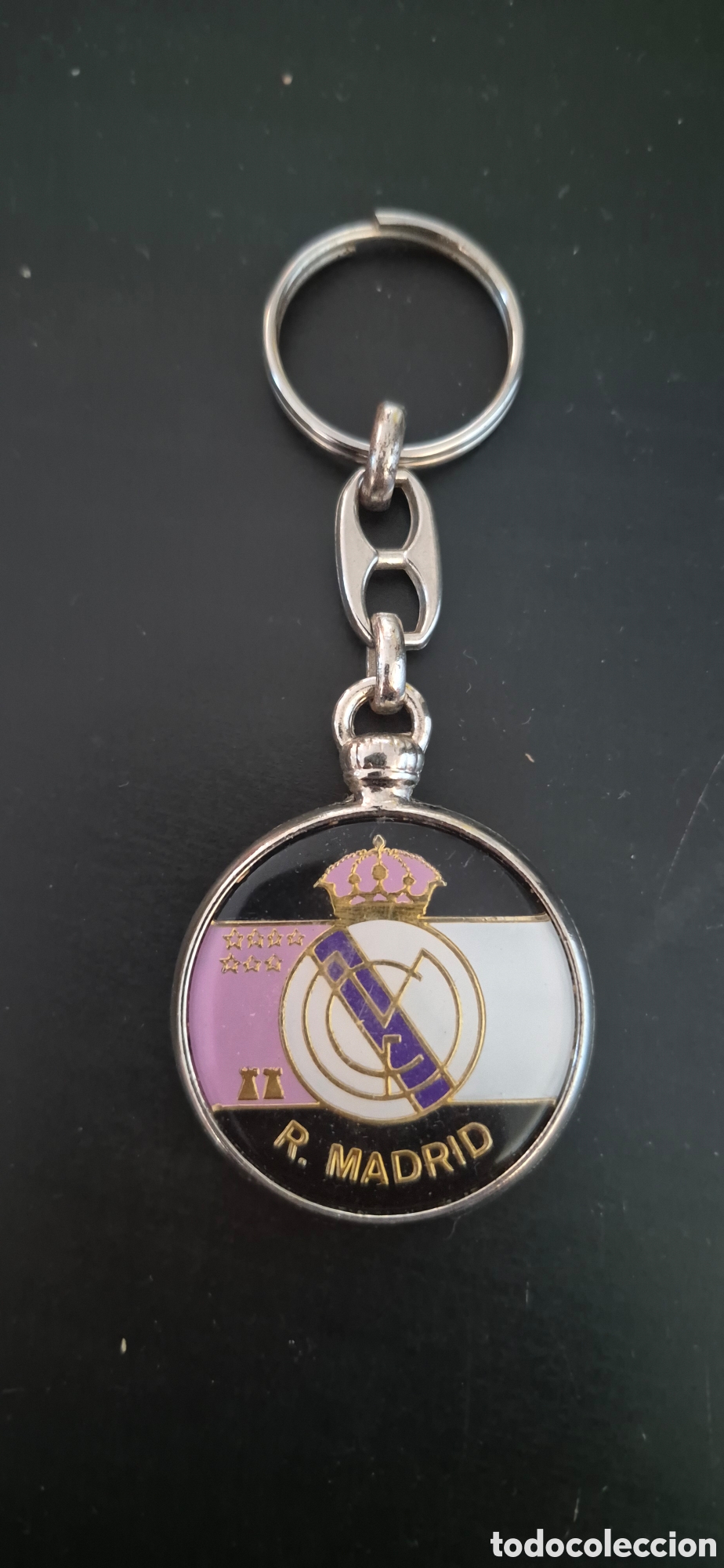 Coleccionismo de llaveros: LLAVERO REAL MADRID A&Ntilde;OS 80-90