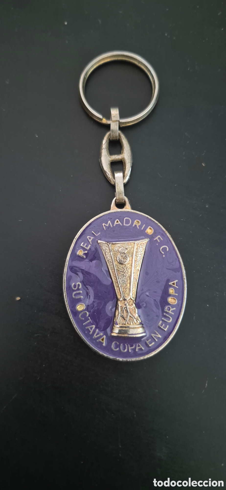 Coleccionismo de llaveros: LLAVERO REAL MADRID A&Ntilde;OS 80-90