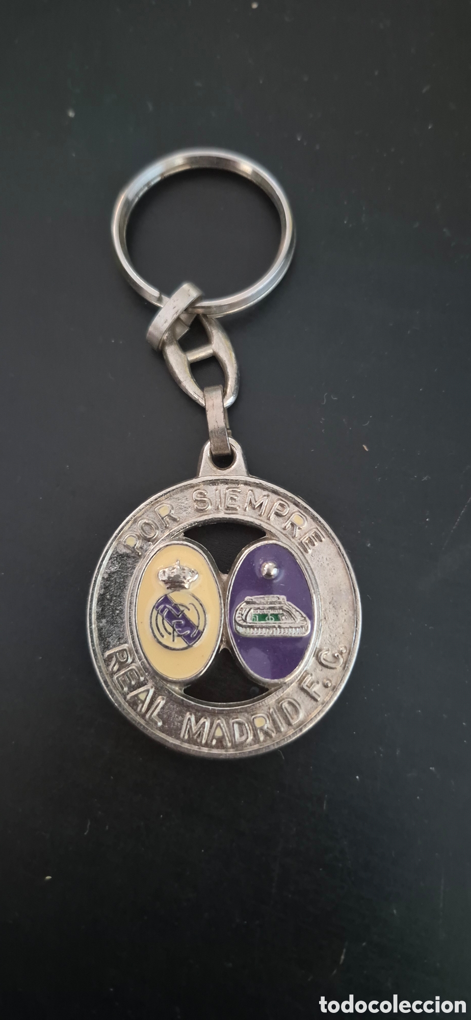 Coleccionismo de llaveros: LLAVERO REAL MADRID A&Ntilde;OS 80-90