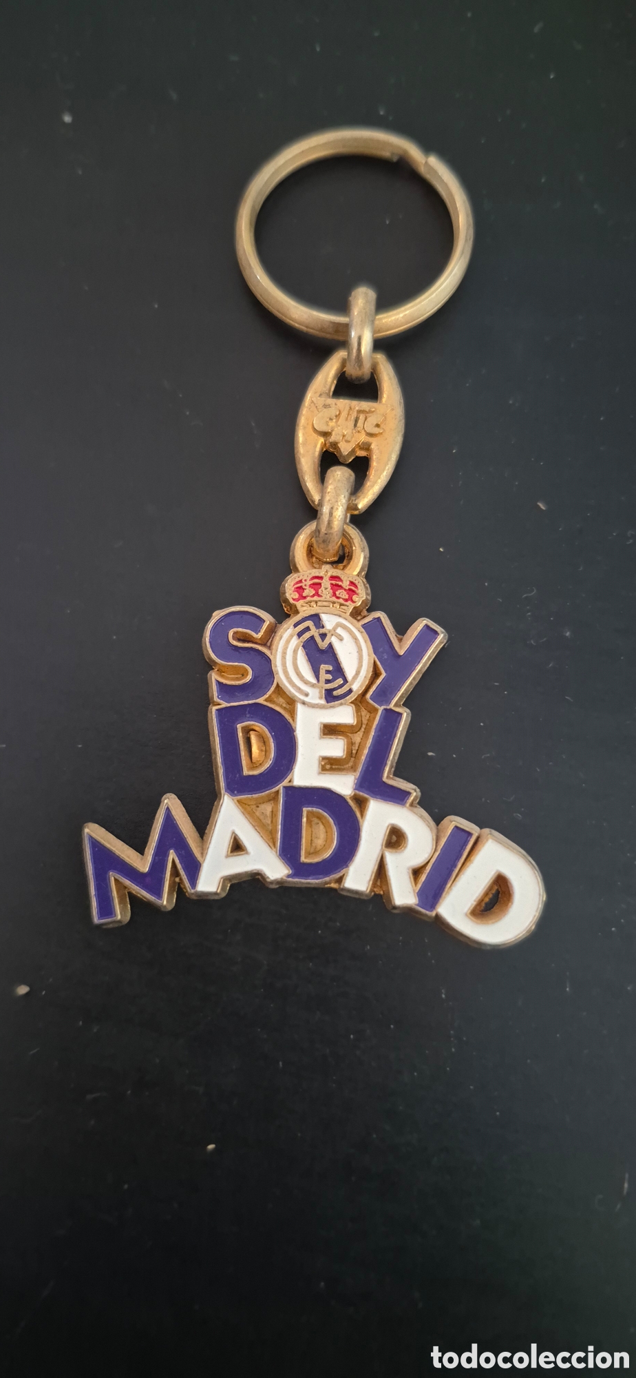 Coleccionismo de llaveros: LLAVERO REAL MADRID A&Ntilde;OS 80-90