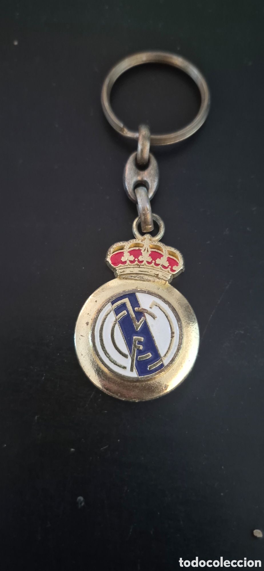 Coleccionismo de llaveros: LLAVERO REAL MADRID A&Ntilde;OS 80-90