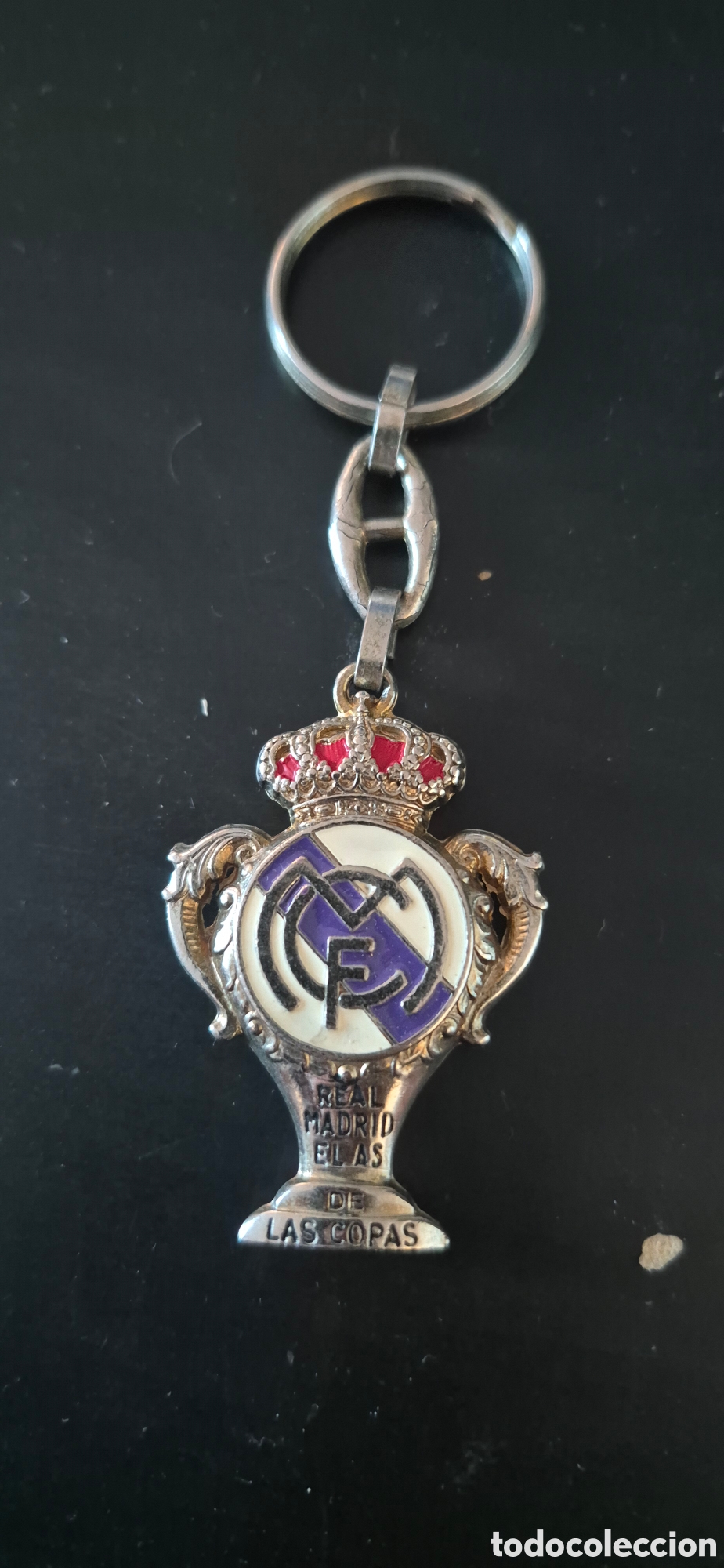 Coleccionismo de llaveros: LLAVERO REAL MADRID A&Ntilde;OS 80-90
