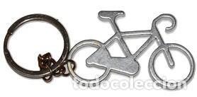 Coleccionismo de llaveros: LLAVERO BICICLETA DE ALUMINIO