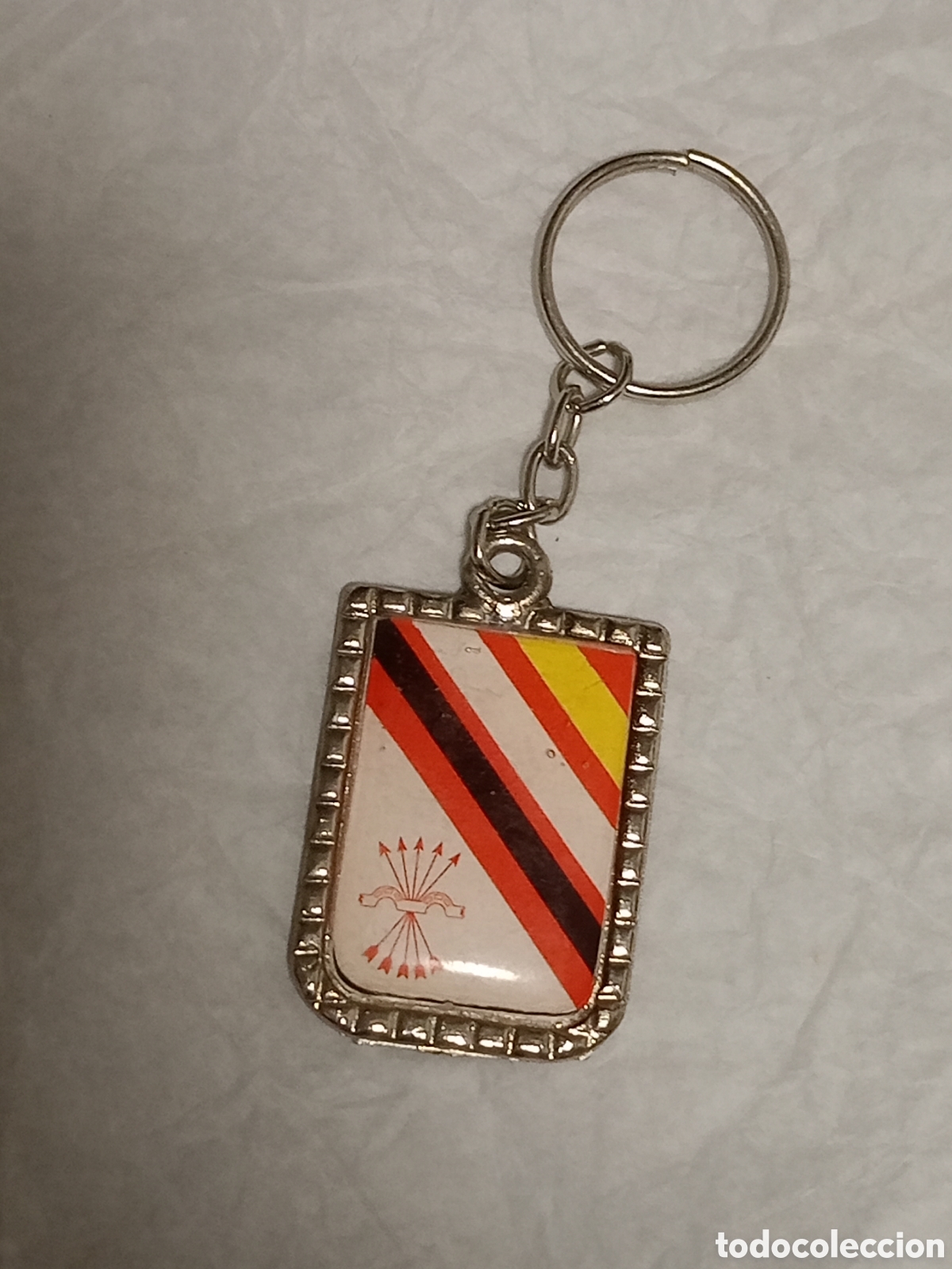 Collectionnisme de portes-cl&eacute;s: LLAVERO ANTIGUO DE JOSE ANTONIO PRIMO DE RIVERA CON ESCUDO DE LA FALANGE