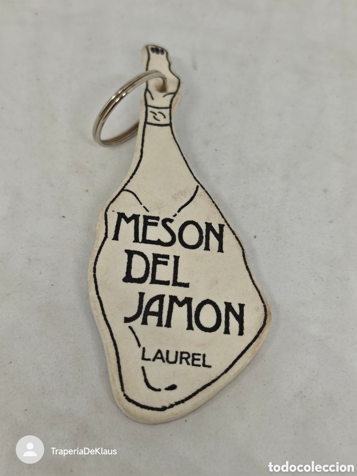 Coleccionismo de llaveros: Llavero &rdquo;Mes&oacute;n del Jam&oacute;n - Laurel - car121 - Foto 1