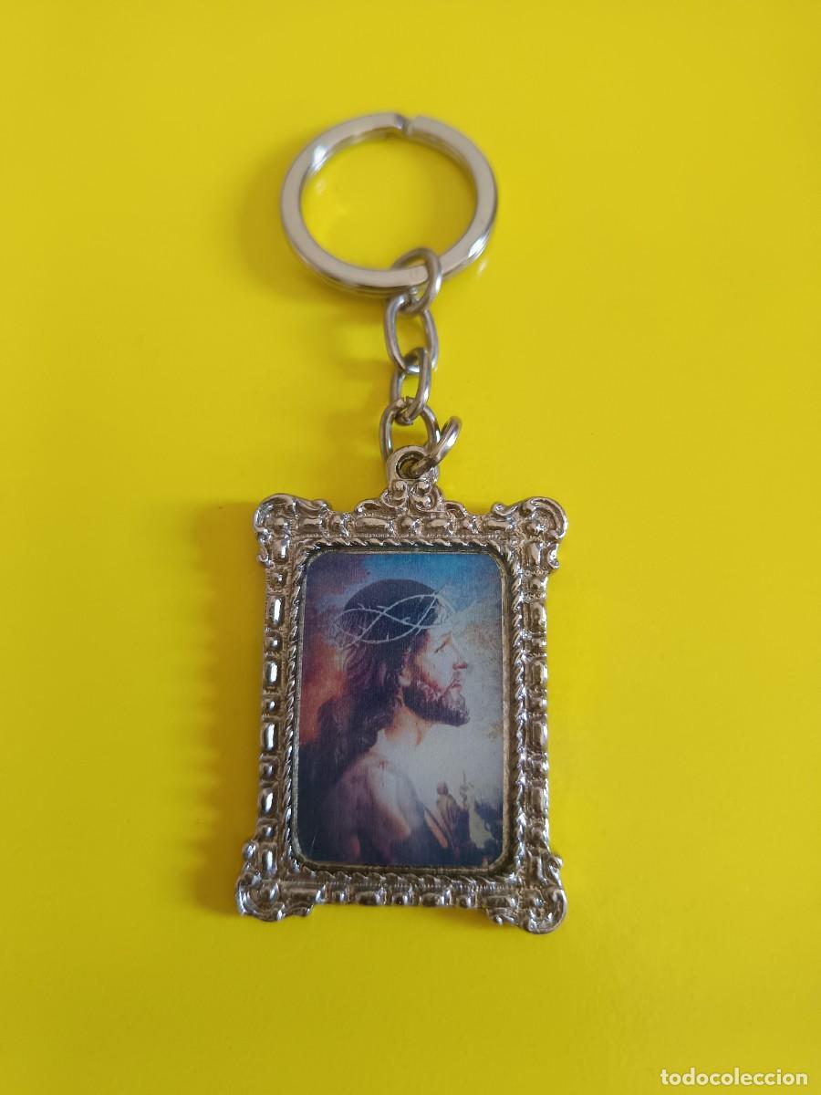 Collection of Keychains: Llavero religioso Nuestro Se&ntilde;or Ecce Homo, patr&oacute;n de El Carpio