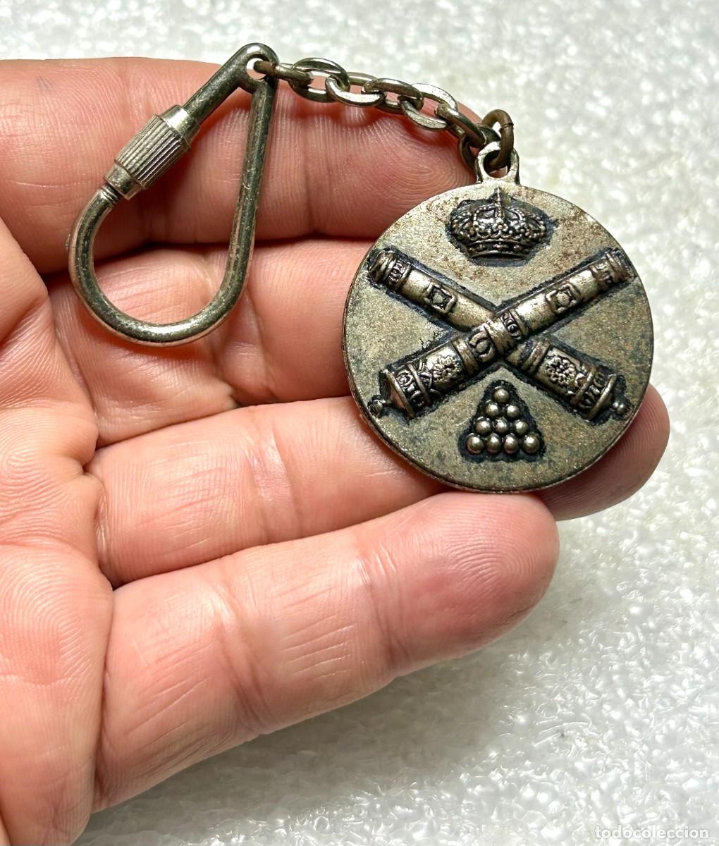 Collection of Keychains: 4294.Llavero militar del Arma de Artiller&iacute;a del Ej&eacute;rcito de Tierra RAMIX 30 de Ceuta
