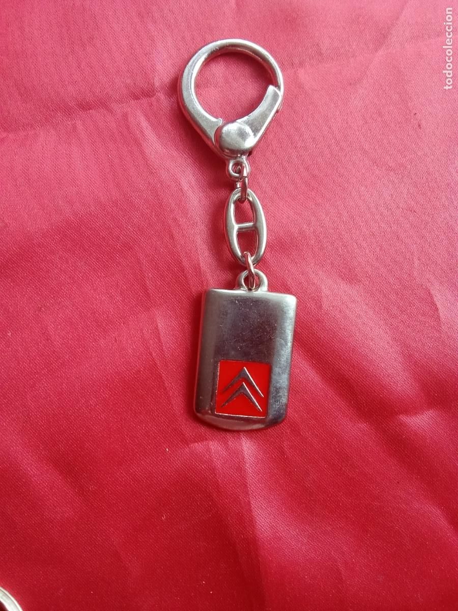 Sammlung von Schl&uuml;sselanh&auml;ngern: Llavero Citroen Cytra, raro. Caja llaveros