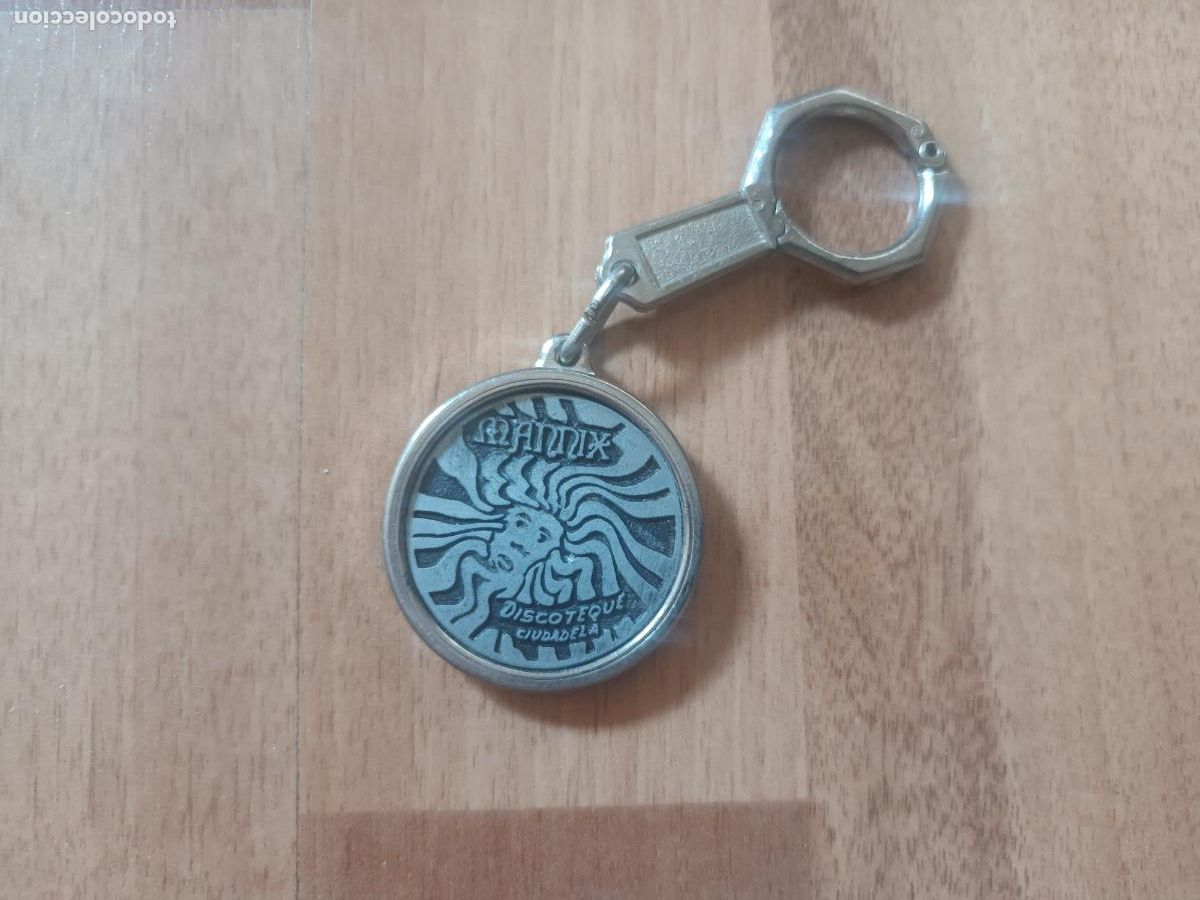 Collection of Keychains: LLAVERO DISCOTECA MANNIX DISCOTEQUE CIUDADELLA. CIUTADELLA MENORCA.