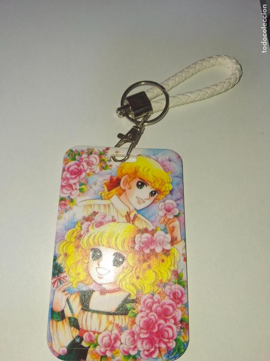 Collection of Keychains: llavero porta tarjetas candy candy corazon yumiko igarashi