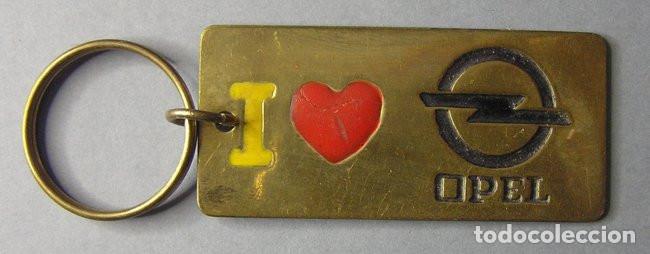 Collection of Keychains: LLAVERO MARCA AUTOMOVILISTICA OPEL
