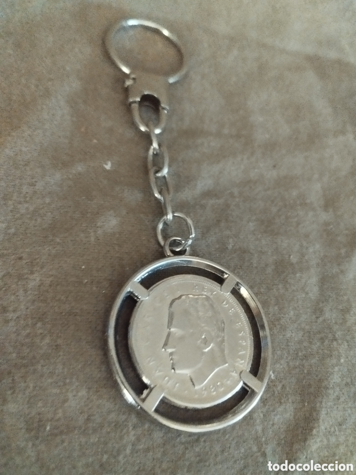 Coleccionismo de llaveros: Llavero con moneda 1982 - Foto 6