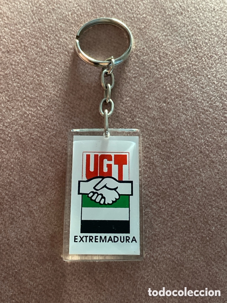 Collection of Keychains: LLAVERO UGT EXTREMADURA