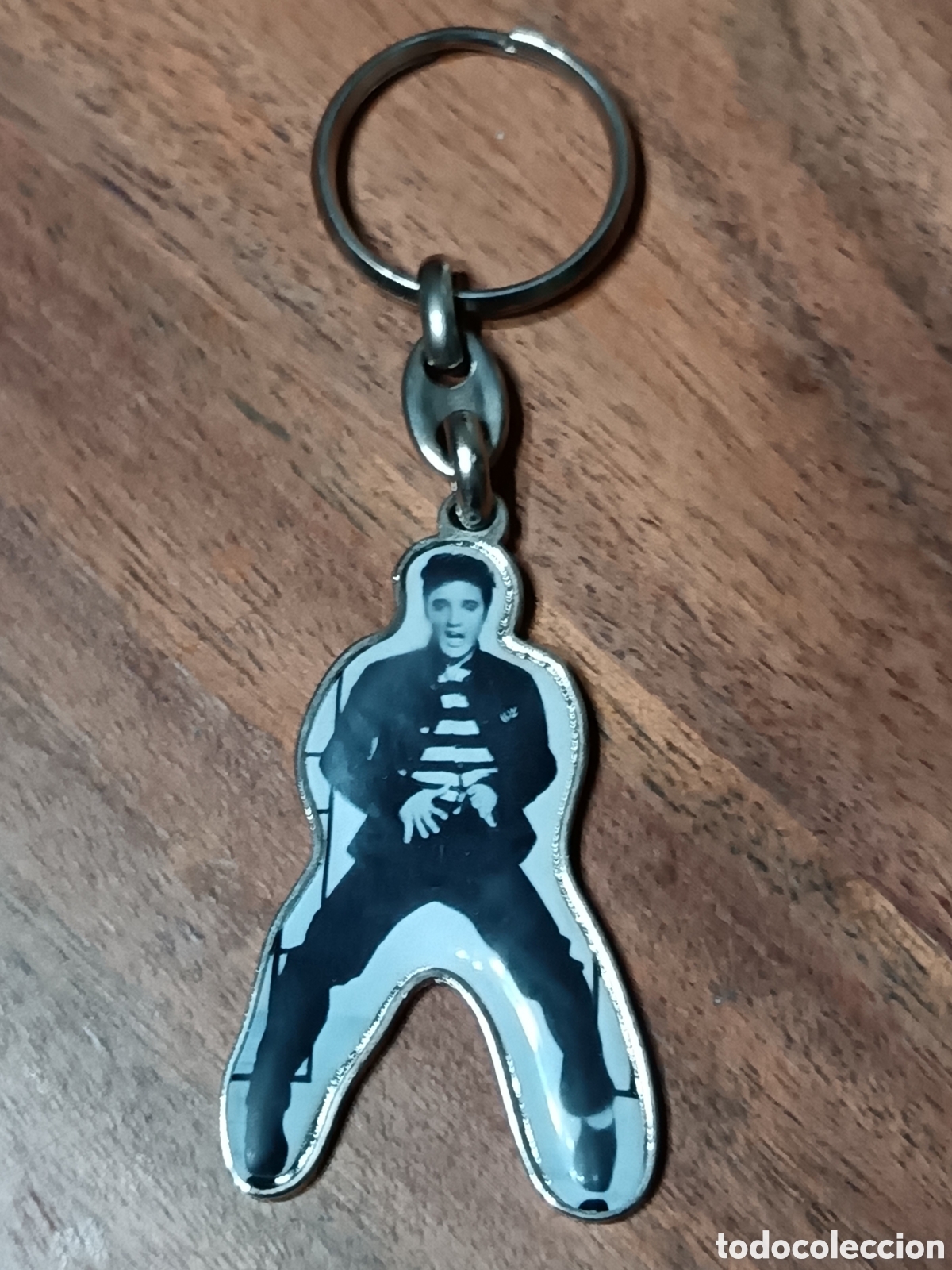 Sammlung von Schl&uuml;sselanh&auml;ngern: Llavero silueta Elvis Presley