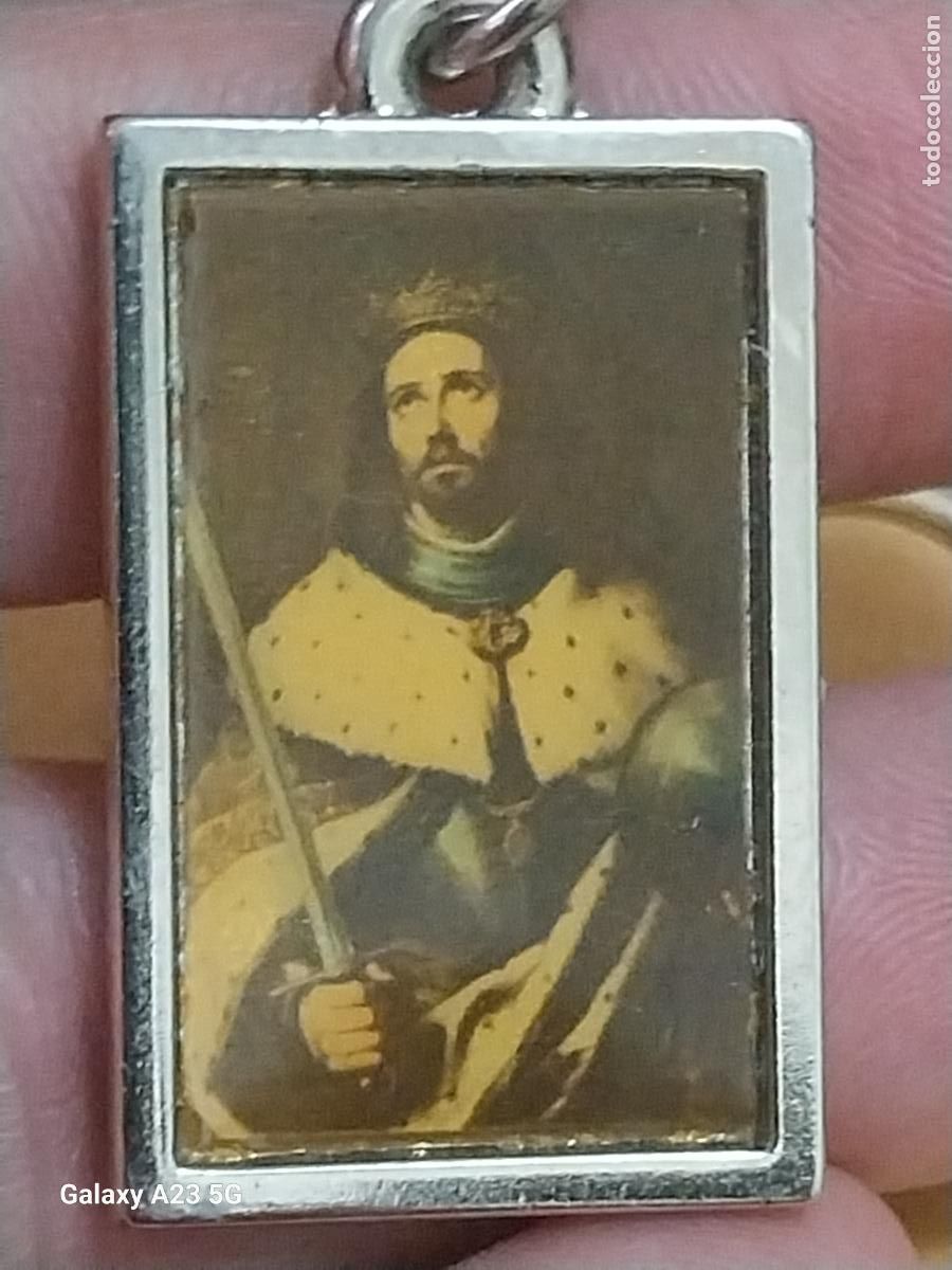 Coleccionismo de llaveros: SAN FERNANDO III REY CASTILLA LEON BEATRIZ DE SUABIA LLAVERO 4CMS ALTO