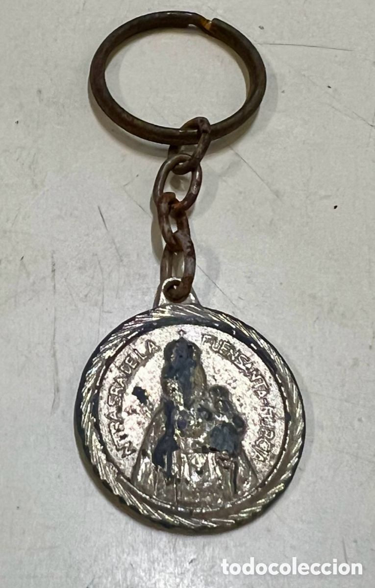 Coleccionismo de llaveros: Llavero. Imagen Nuestra Se&ntilde;ora de la Fuensanta. Murcia. Metal.