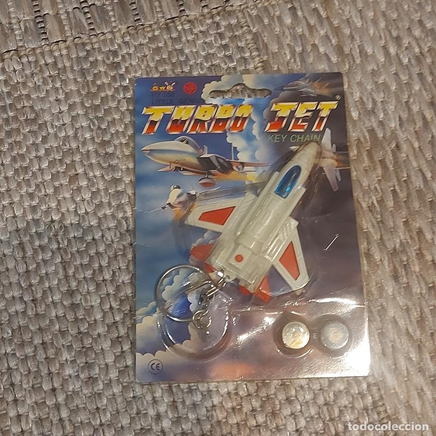 Coleccionismo de llaveros: BLISTER TURBO JET LLAVERO CON SONIDO A&Ntilde;OS 80-90 ** NUNCA ABIERTO **