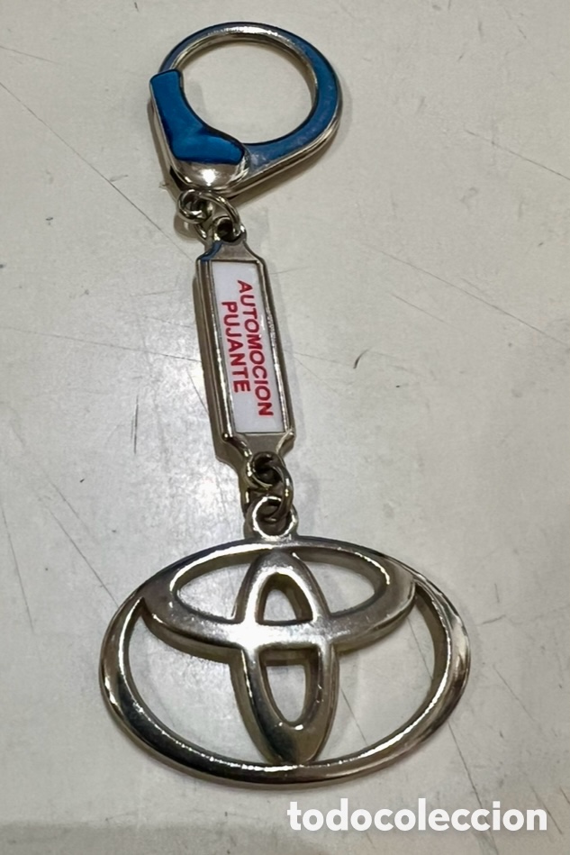 Coleccionismo de llaveros: Llavero. TOYOTA. Automoci&oacute;n Pujante. Murcia. Metal. A&ntilde;os 90.