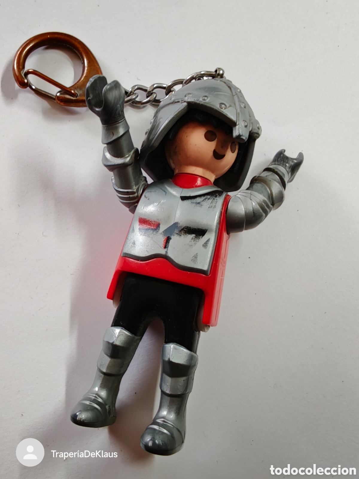 Coleccionismo de llaveros: Llavero figura Playmobil (Caballero / Guerrero) - car124