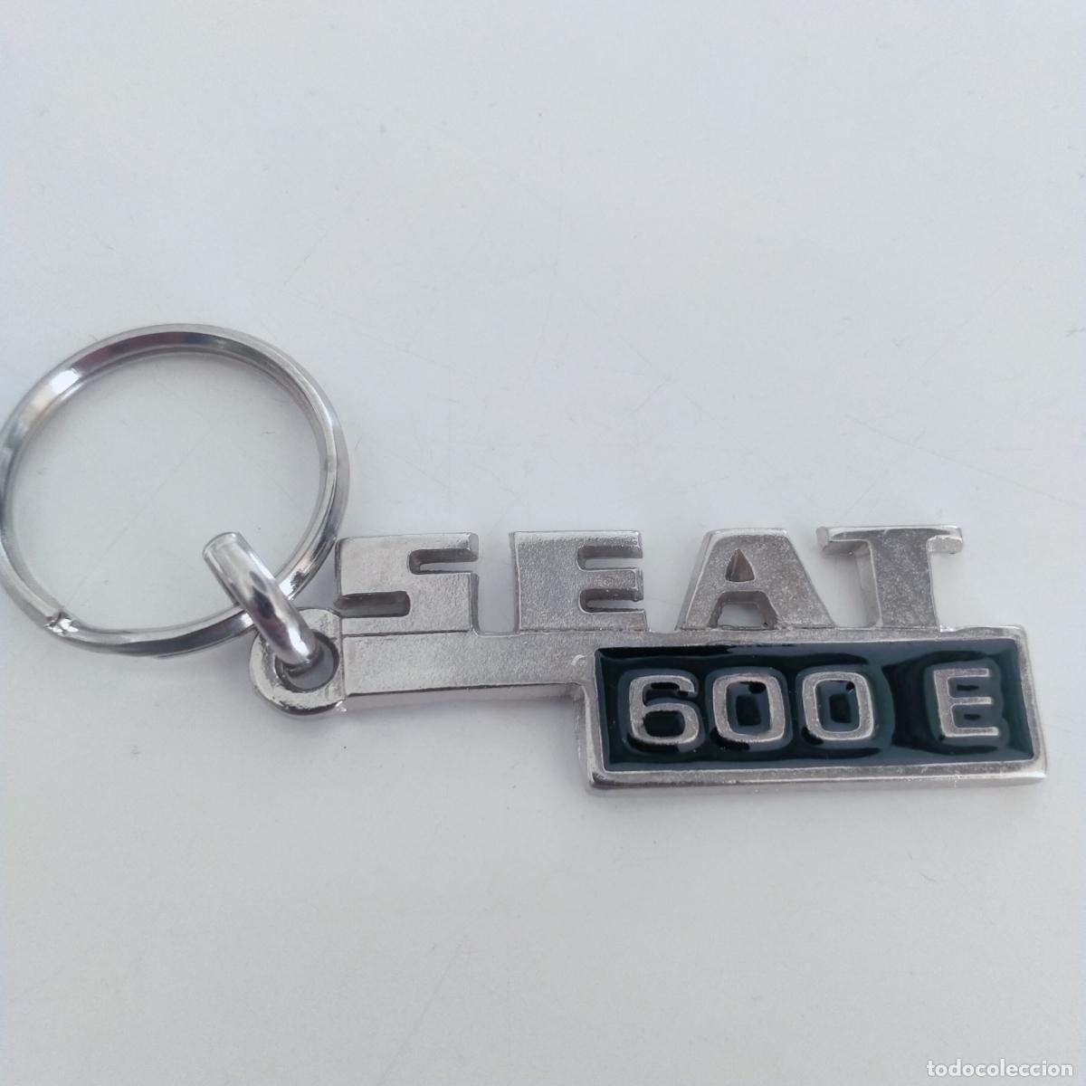 Coleccionismo de llaveros: LLAVERO SEAT 600 E cromado