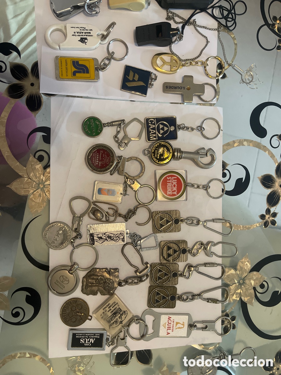 Coleccionismo de llaveros: Lote de llaveros antiguos - Foto 1