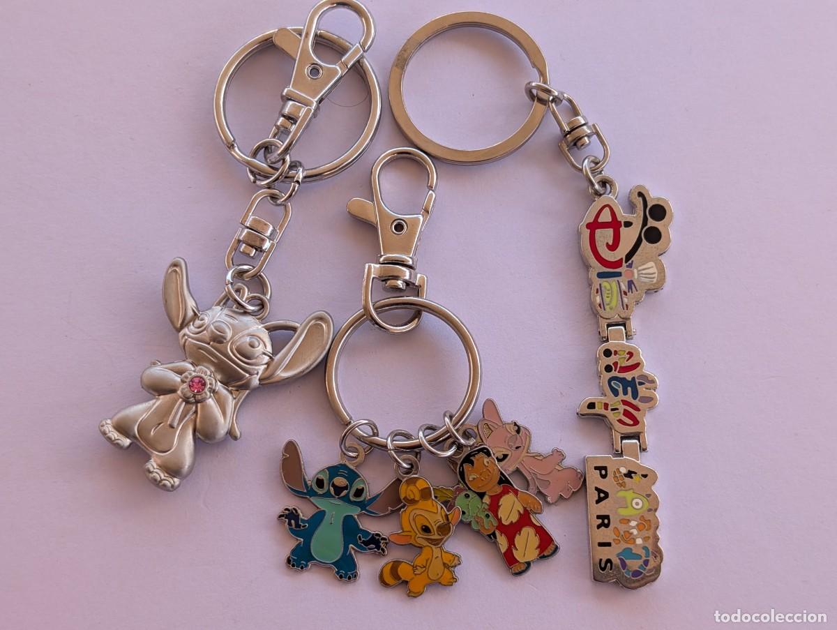 Coleccionismo de llaveros: Lote 3 Llaveros Disney Parks Stitch Impecables