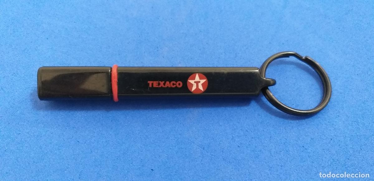Coleccionismo de llaveros: llavero boligrafo publicidad de texaco. petrolera de Estados Unidos