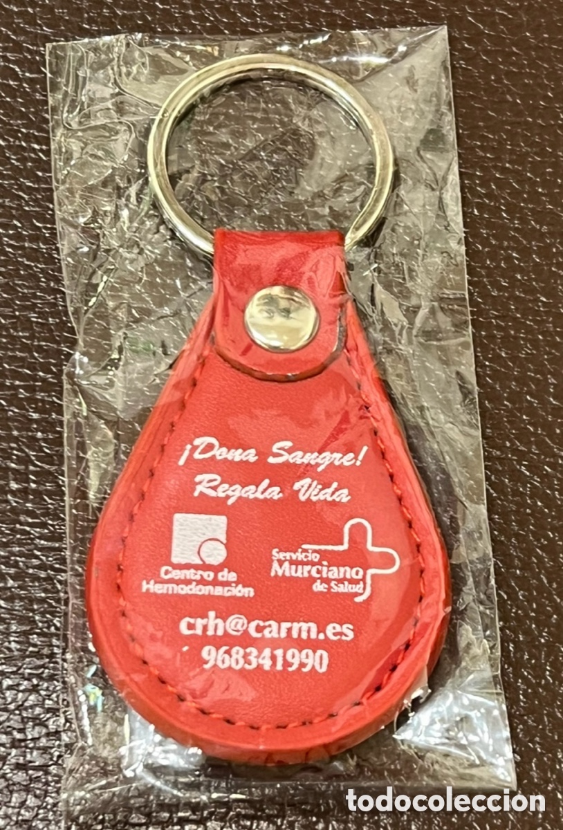 Coleccionismo de llaveros: Llavero. Centro de Hemodonaci&oacute;n. Murcia.