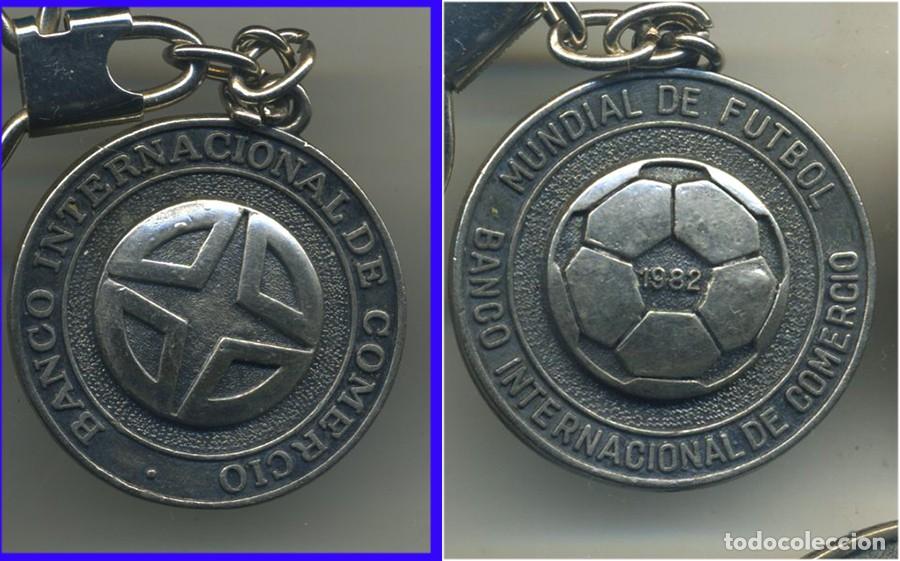Coleccionismo de llaveros: BANCO INTERNACIONAL DE COMERCIO MUNDIAL DE FUTBOL 82