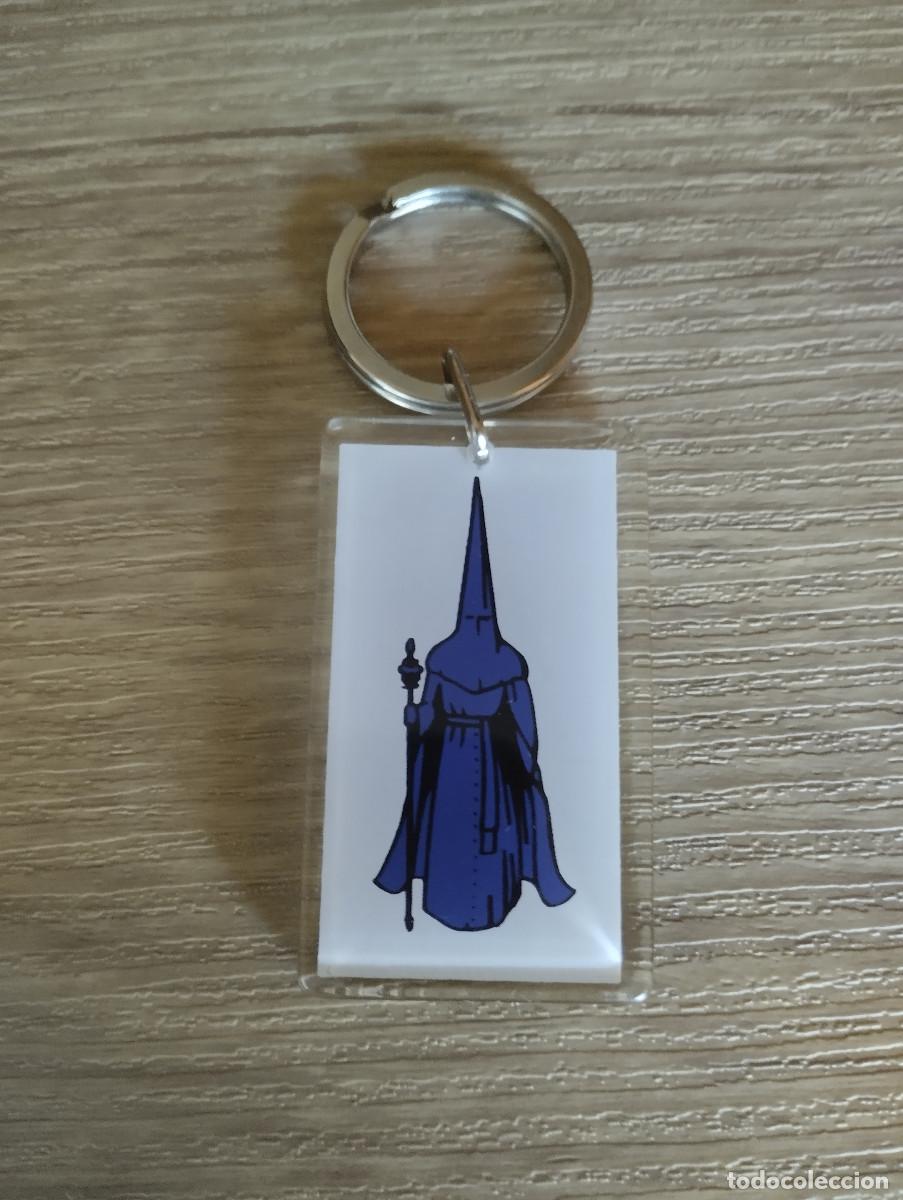 Sammlung von Schl&uuml;sselanh&auml;ngern: llavero de capirote azul de semana santa de cartagena