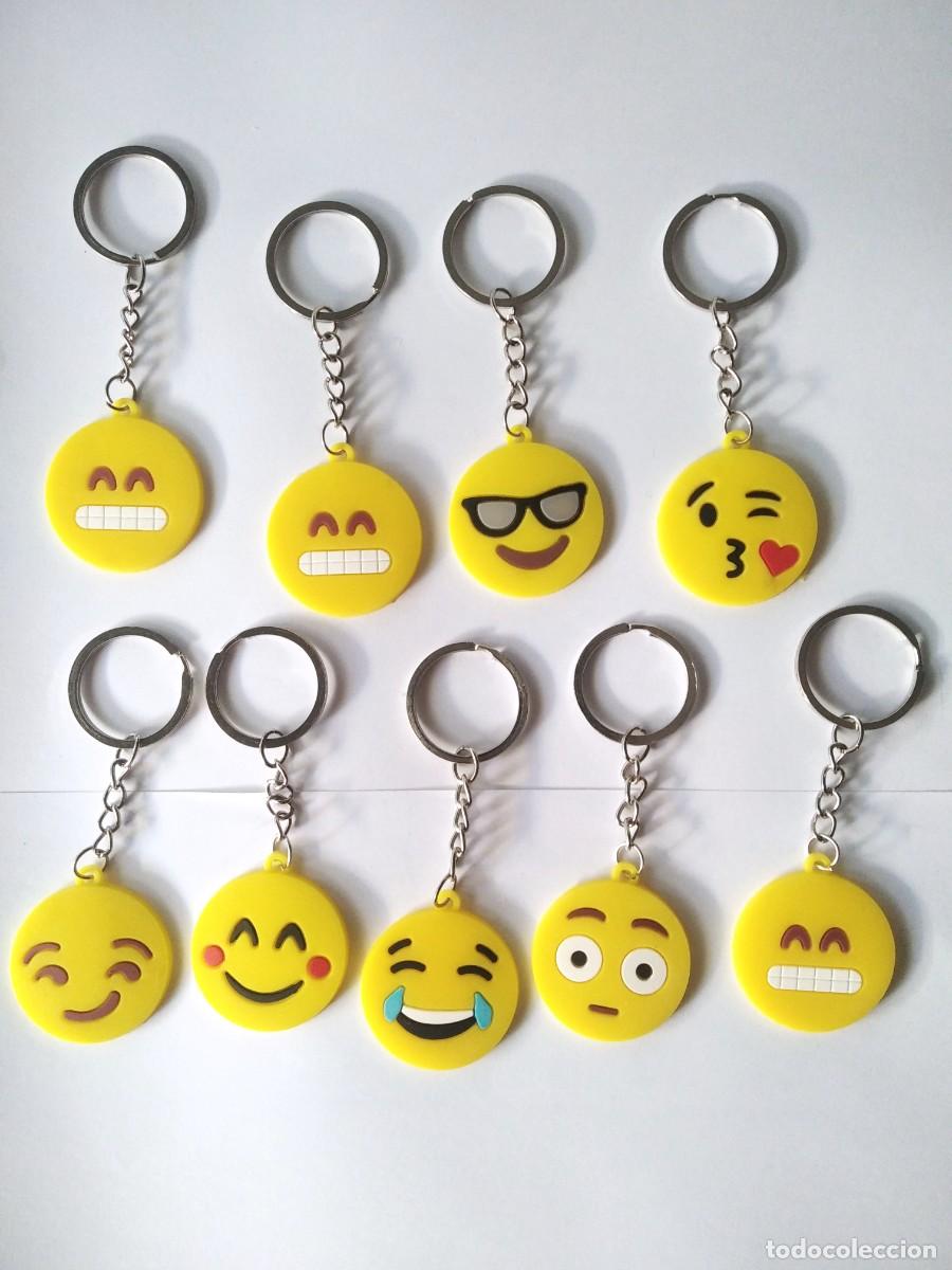 Coleccionismo de llaveros: 9 llaveros de emoticonos
