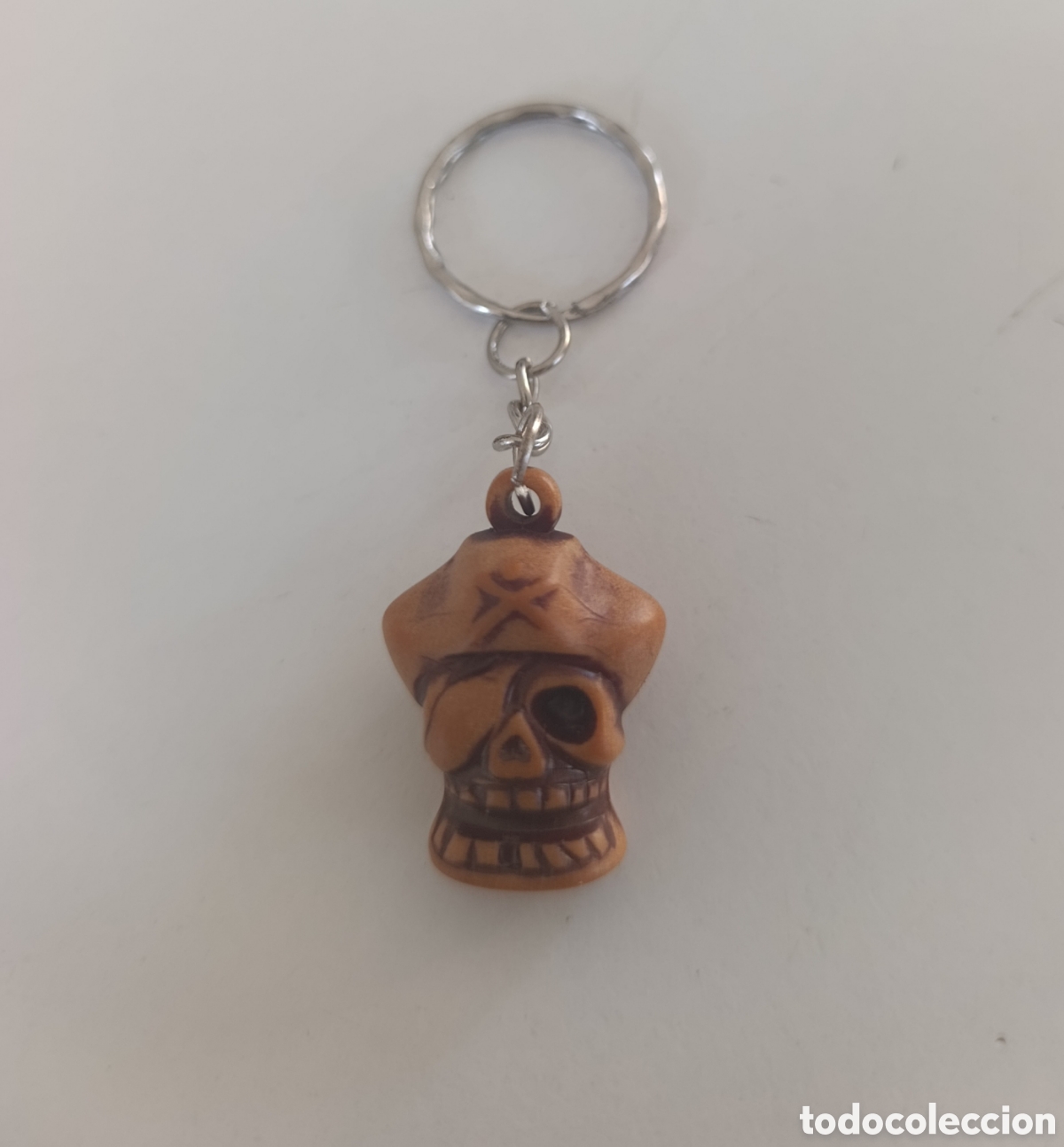 Coleccionismo de llaveros: LLavero calavera pirata - Foto 1