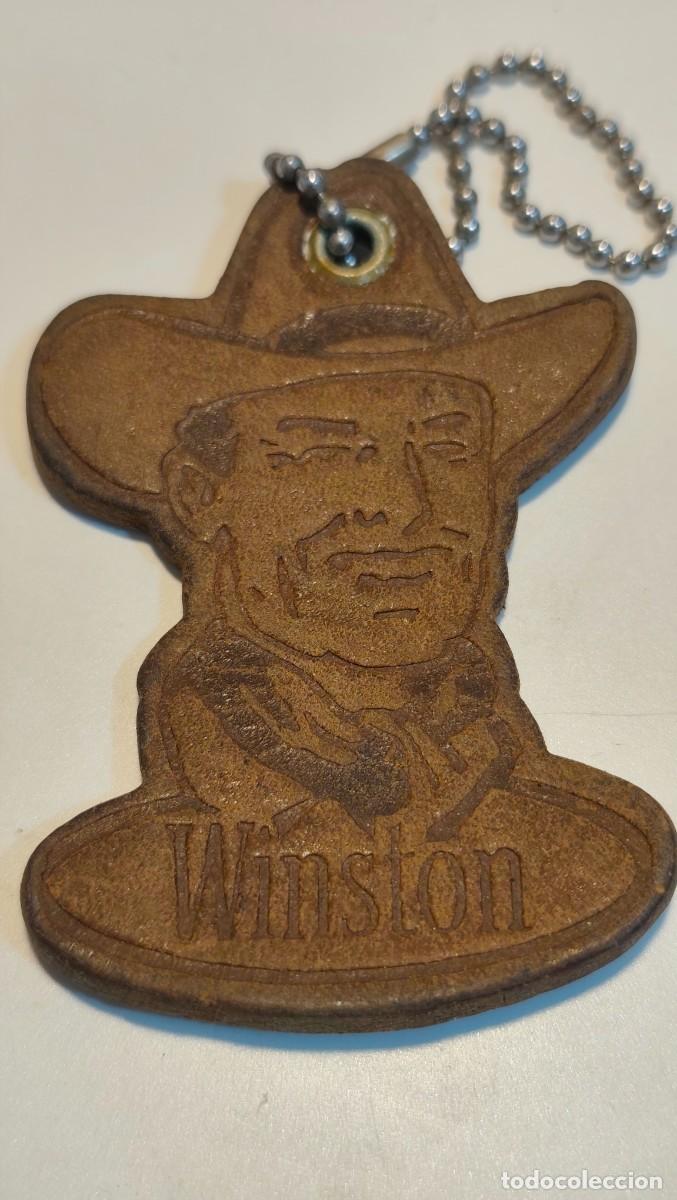 Coleccionismo de llaveros: LLAVERO - WINSTON - PIEL