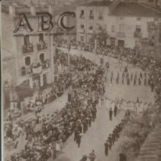 Coleccionismo de Los Domingos de ABC: ABC 1956 MOROS Y CRISTIANOS EN VILLENA ALICANTE PARADOR EN TERUEL BICILETA MOSQUITO ARTEMAN SEVILLA
