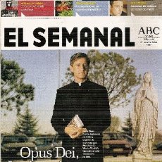Coleccionismo de Los Domingos de ABC: REVISTA 'EL SEMANAL ABC', Nº 848. 25 DE ENERO DE 2004. OPUS DEI EN PORTADA.