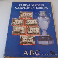 Coleccionismo de Los Domingos de ABC: FUTBOL: LA HISTORIA DEL REAL MADRID- LIBRO DE FASCÍCULOS, EDITADO POR ABC (1.996)