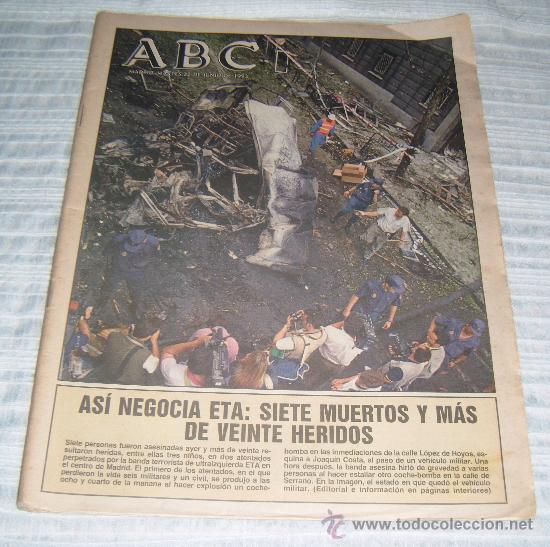 Coleccionismo de Los Domingos de ABC: periodico abc junio 1993 - Foto 1