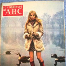 Coleccionismo de Los Domingos de ABC: LOS DOMINGOS DE ABC, ENERO 1974. RAFAEL CANOGAR, Mª JOSE PRENDES, BRITT EKLAND, CARLA ARAQUE........