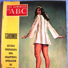 Coleccionismo de Los Domingos de ABC: LOS DOMINGOS DE ABC, AGOSTO 1969. ALDOUS HUXLEY, TSHOMBE, CONCHITA VELASCO, CEUTA, EL SARI, MINGOTE.