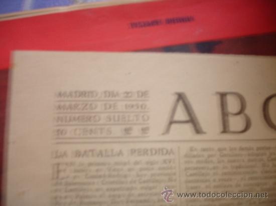 Coleccionismo de Los Domingos de ABC: ABC 20 MARZO 1950 - Foto 2