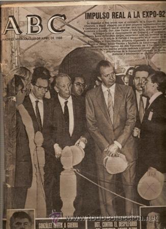 Coleccionismo de Los Domingos de ABC: ABC, 13 DE ABRIL DE 1988 - Foto 1