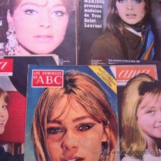Coleccionismo de Los Domingos de ABC: LOTE 5 REVISTAS CON PORTADAS Y REPORTAJES CON FOTOGRAFIAS DE LA CANTANTE MARISOL , 4 AMA 1 ABC